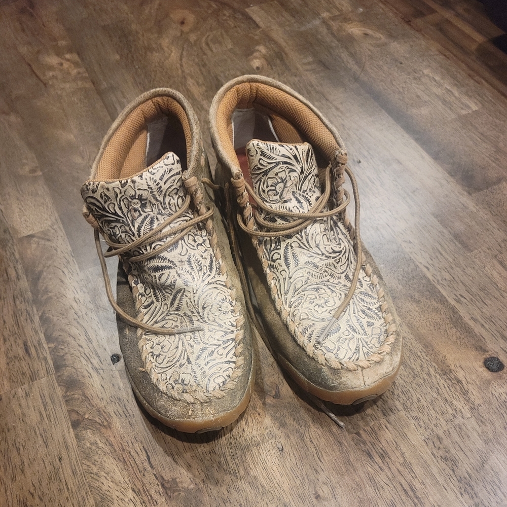 Womens Twisted X leather shoes
